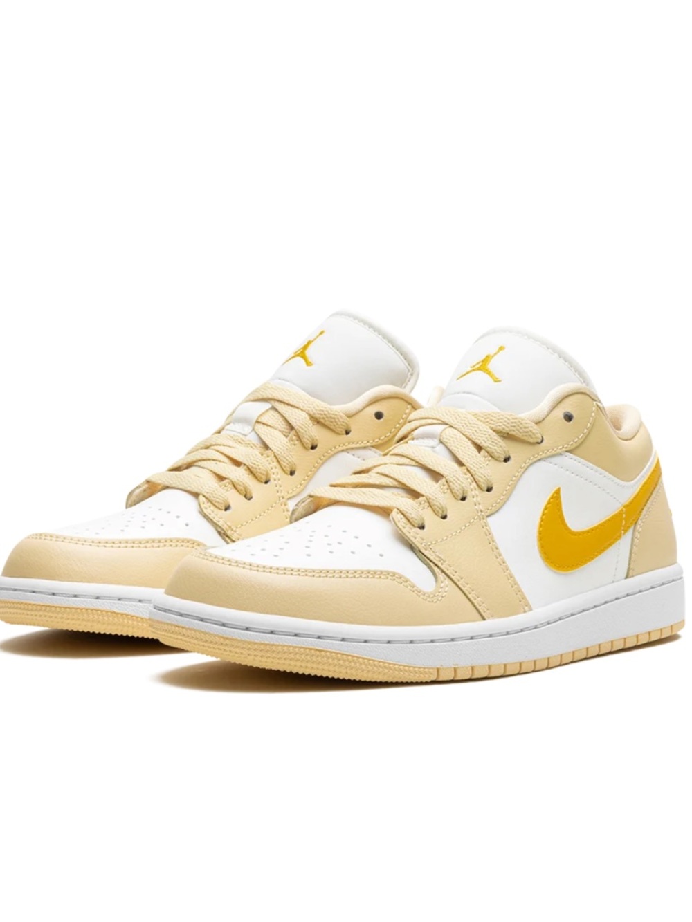 Nike air Jordan 1 low “yellow ochre” women’s size 8.5 men’s 7 - Picture 2 of 11